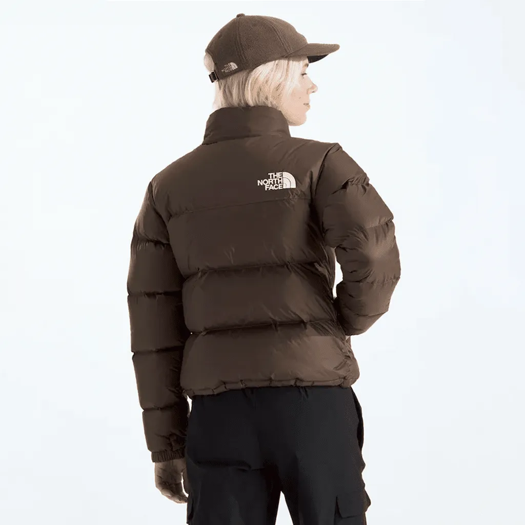 1996 retro Nuptse women's jacket - Smokey brown