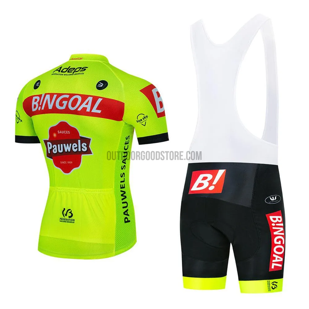 2022 BG Green Cycling Bike Jersey Kit