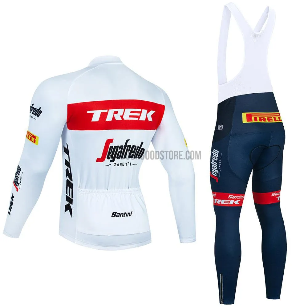 2022 TK White Long Cycling Kit