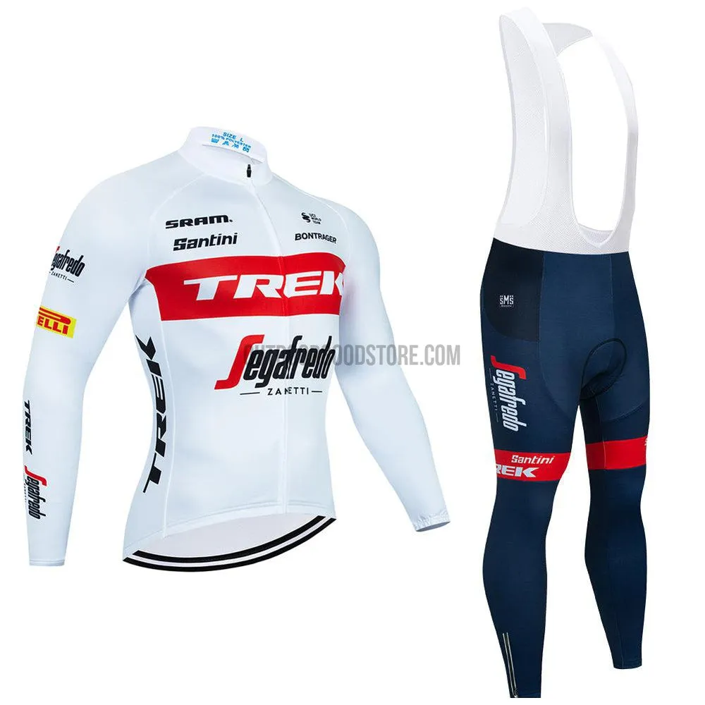 2022 TK White Long Cycling Kit