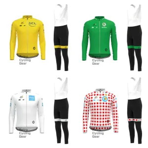 2022 Tour De France Long Sleeve Cycling Kit