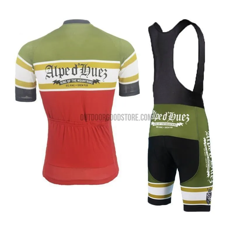 Alpe d'Huez Beer Brew Pub Tour France Cycling Jersey Kit