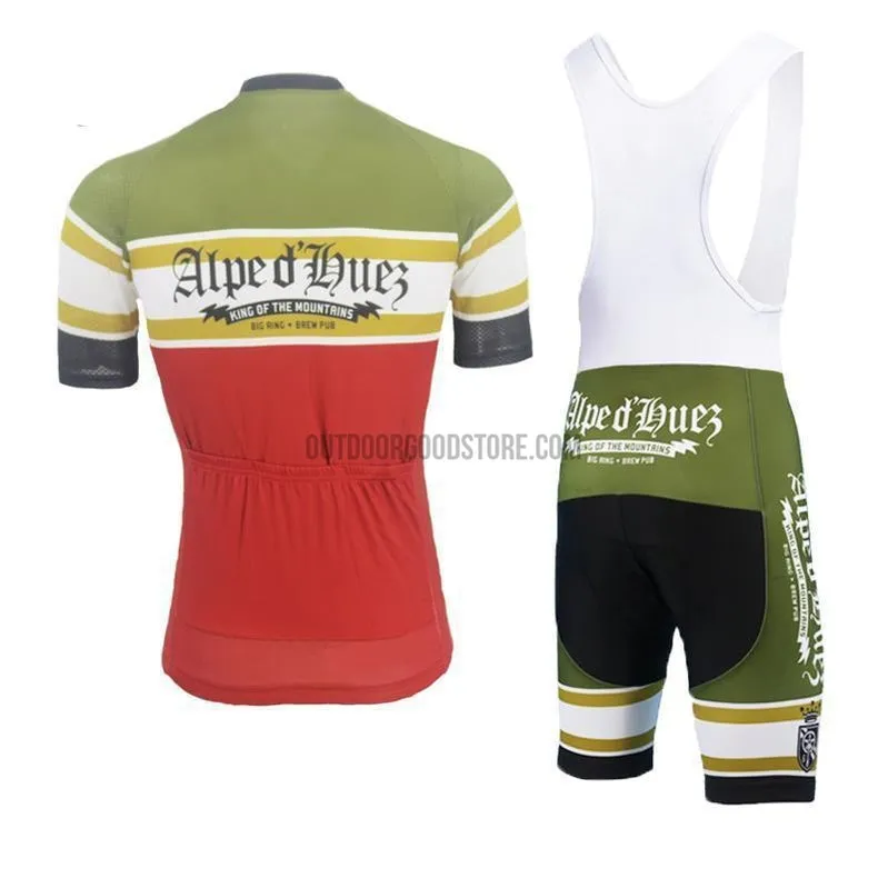 Alpe d'Huez Beer Brew Pub Tour France Cycling Jersey Kit