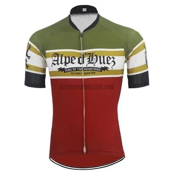 Alpe d'Huez Beer Brew Pub Tour France Cycling Jersey Kit