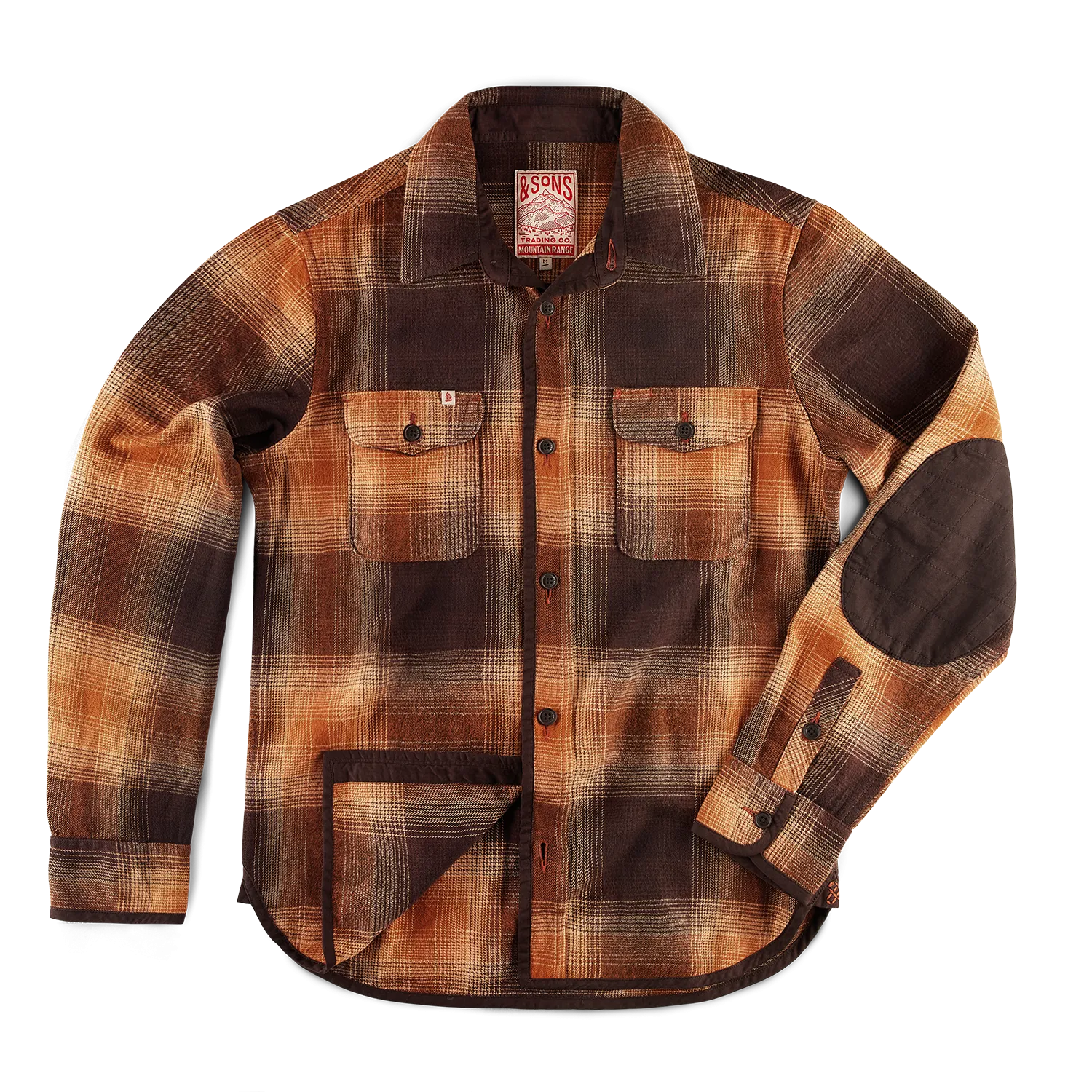 &SONS Emberton Shirt Brown Check