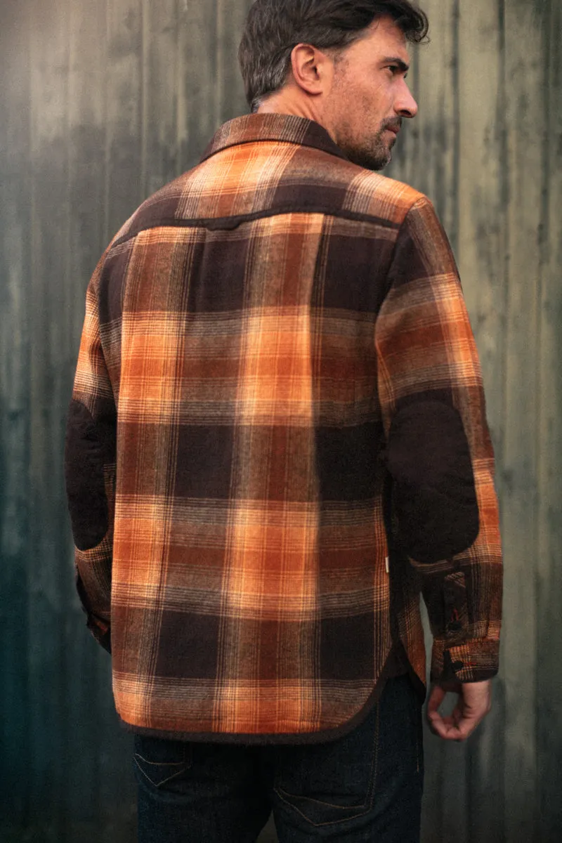 &SONS Emberton Shirt Brown Check