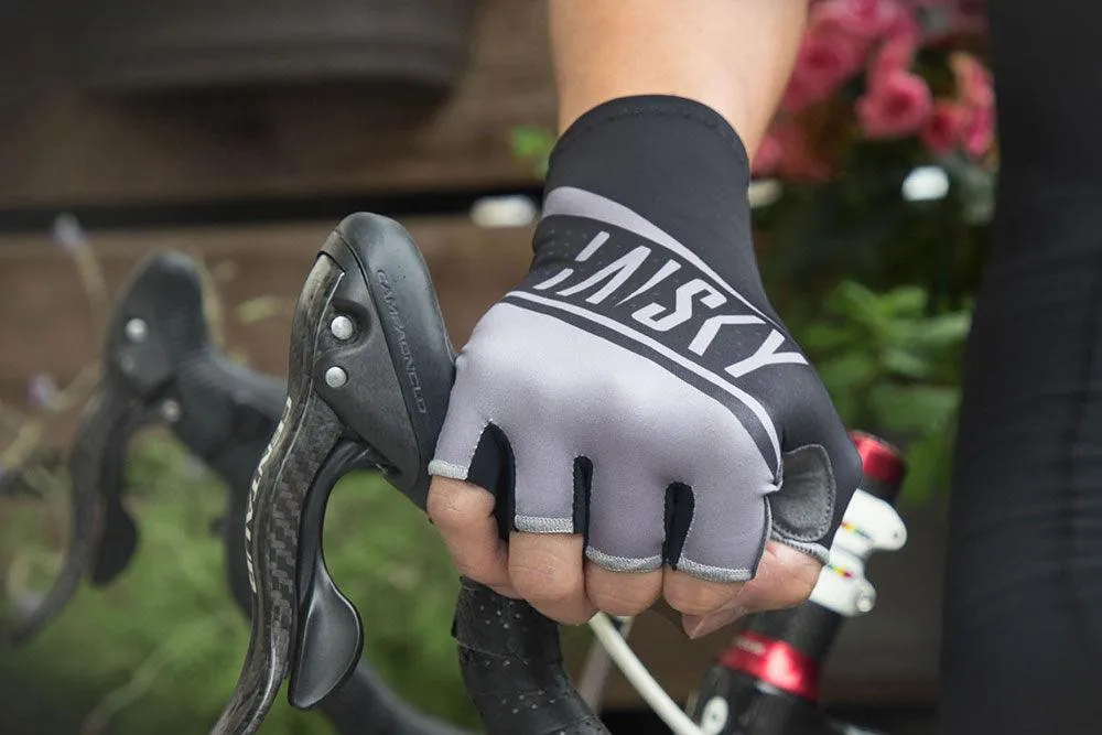 Baisky TRHF390 Unisex Cycling Gloves (Conquer Black)