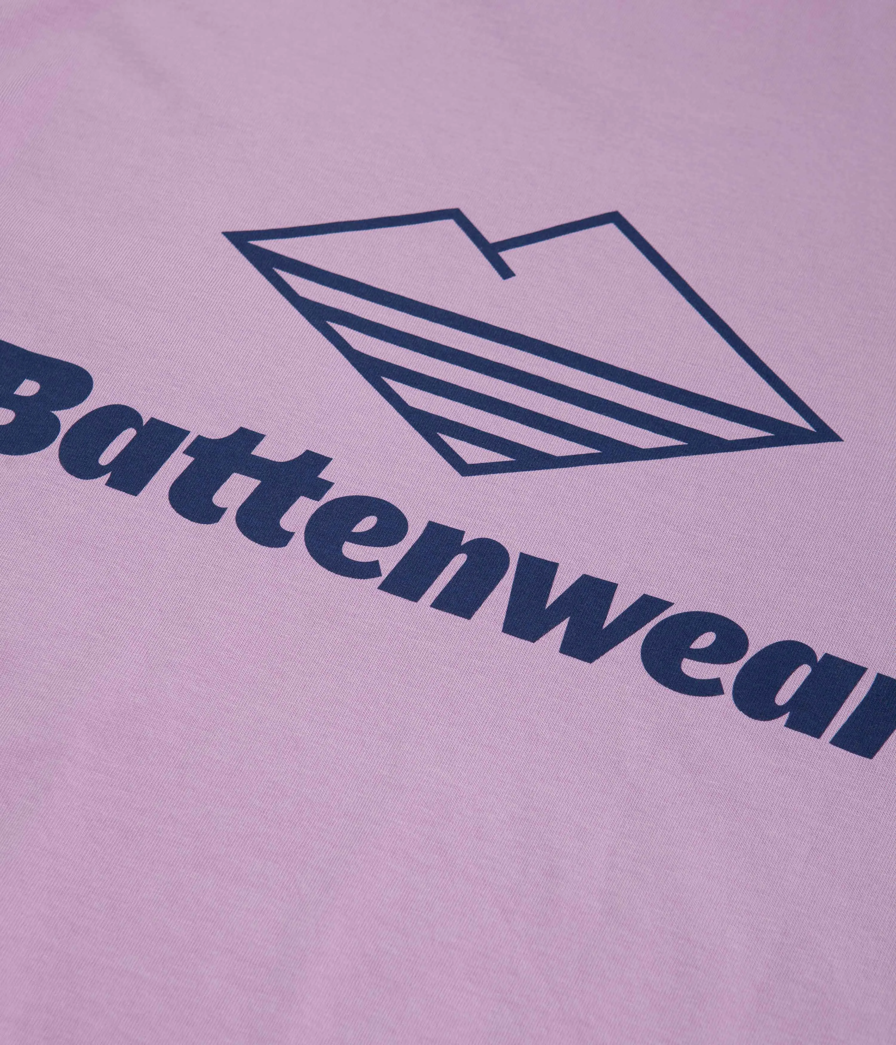 Battenwear Team Pocket Long Sleeve T-Shirt - Lavender