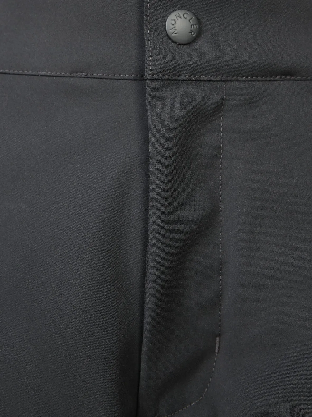 Black Regular Ski Pants