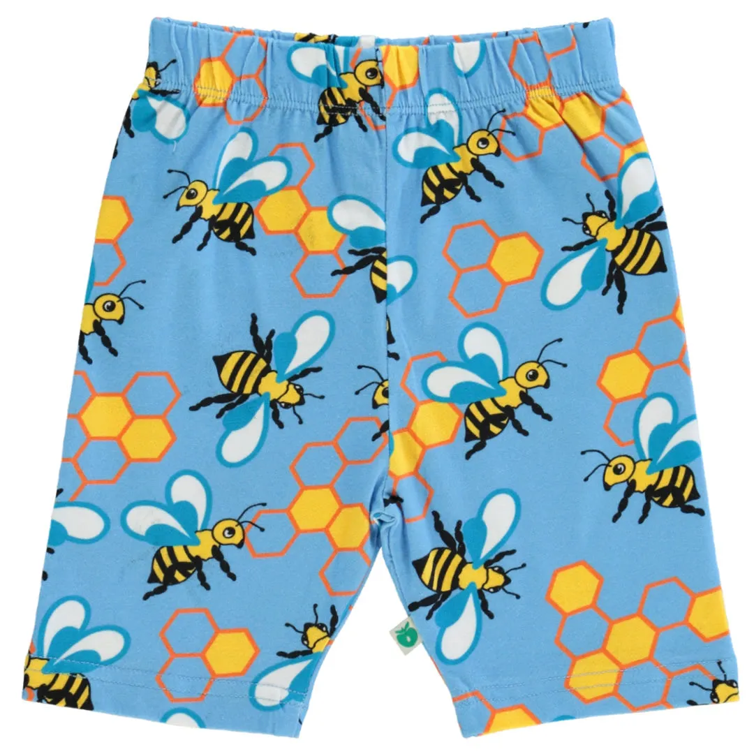 Cycling shorts with bees