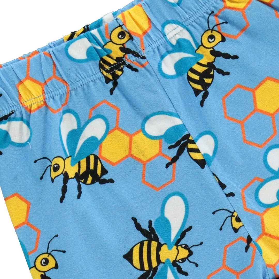 Cycling shorts with bees