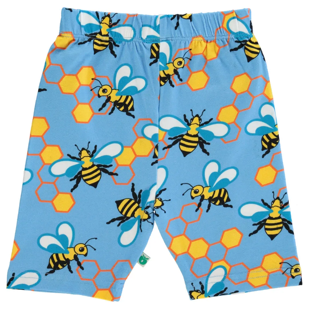 Cycling shorts with bees