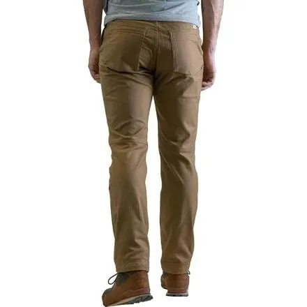 Flex Canvas pants for men Livsn, brown