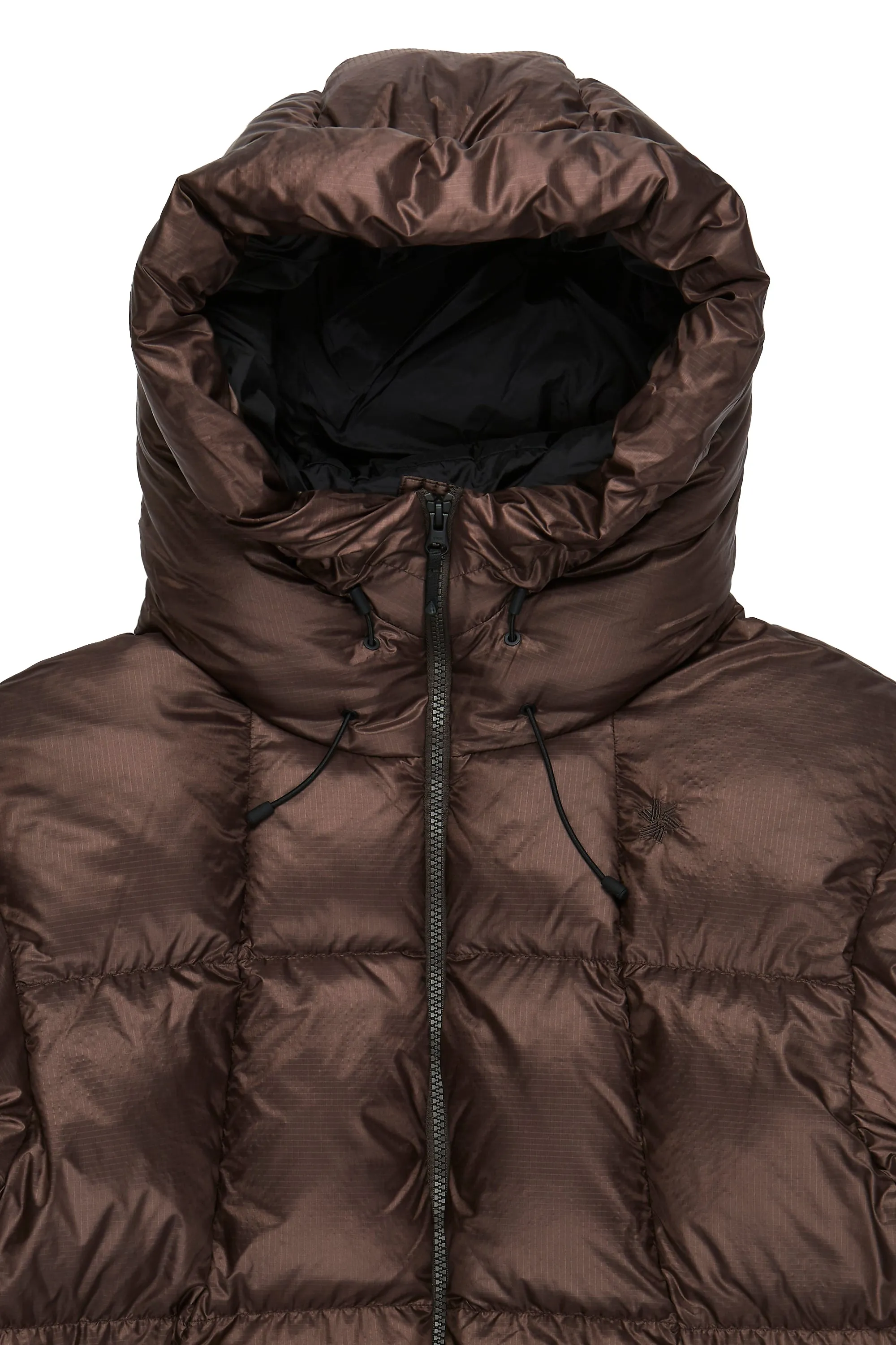 Goldwin Men's PERTEX QUANTUM Down Parka - Deep Brown