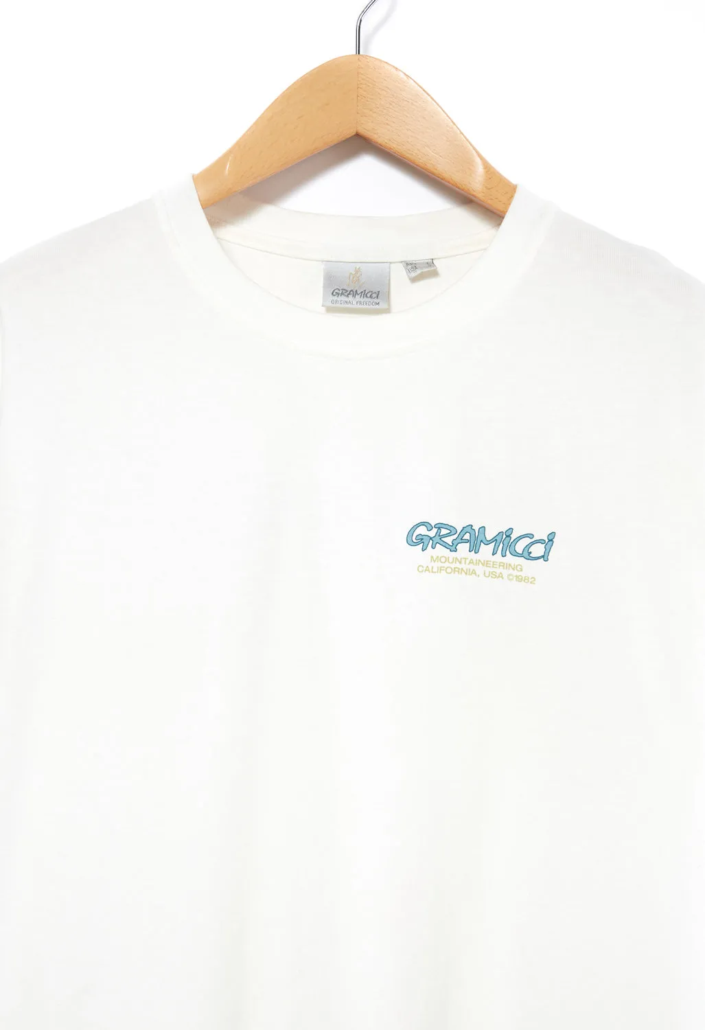 Gramicci Mountaineering T-Shirt - White/Blue