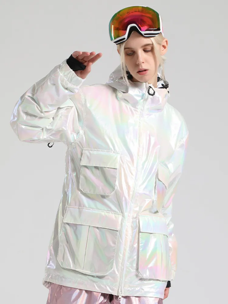 Gsou Snow Neon Holographic Snow Jacket - Men's