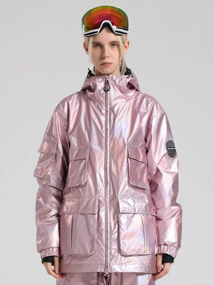 Gsou Snow Neon Holographic Snow Jacket - Men's