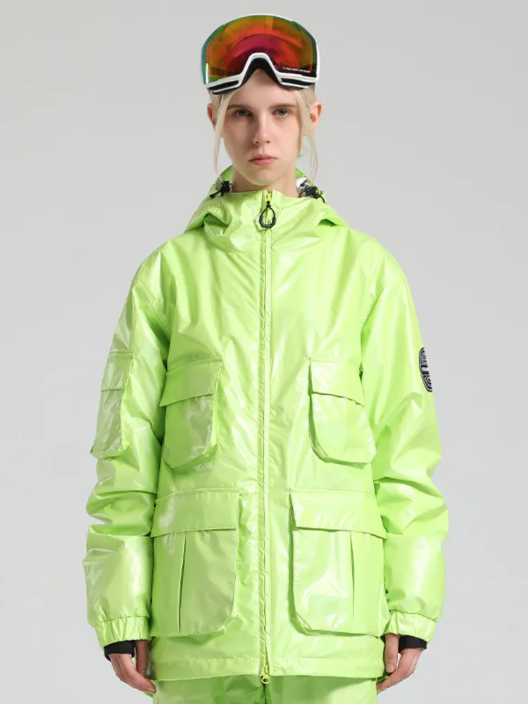 Gsou Snow Neon Holographic Snow Jacket - Men's