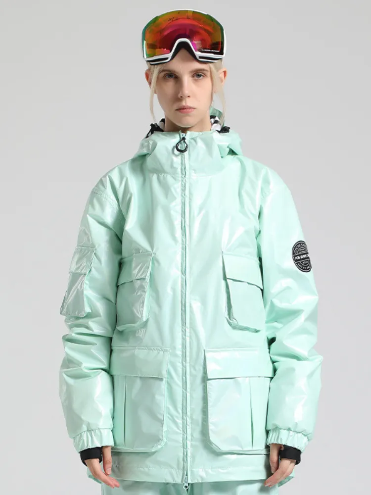 Gsou Snow Neon Holographic Snow Jacket - Men's