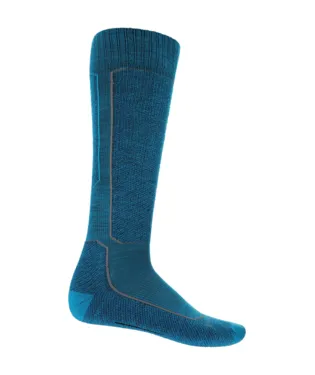 Icebreaker Ski  Light OTC Men's Sock - Geo Blue/Royal Navy