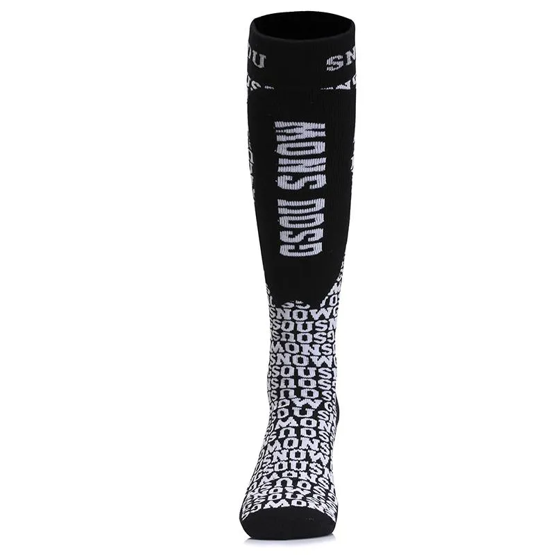 Men's Ski Socks，Outdoor Performance Padded Protection Snowboard Socks