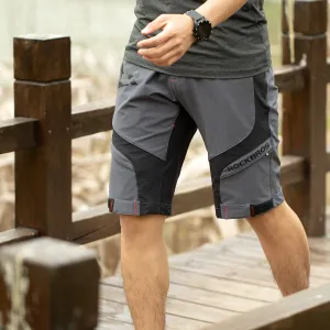 Mens Summer Outdoor Cycling Breathable Mountaineering Sports Quick-Drying Double-Layer Trousers