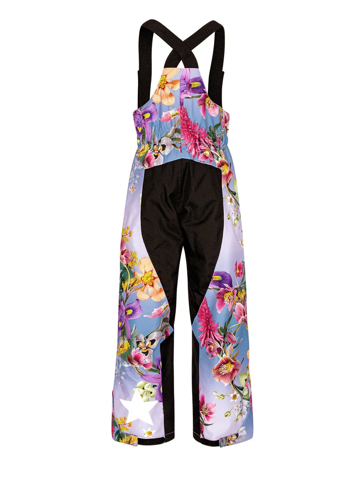 Molo girl's ski pants with graphic print