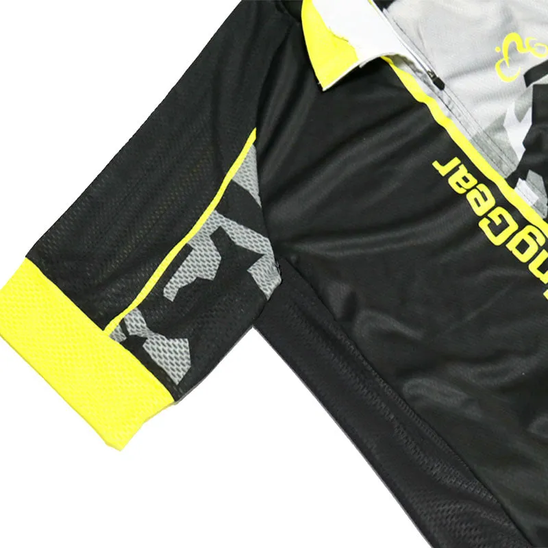 Music Pattern Cycling Short Sleeves Cycling Jersey