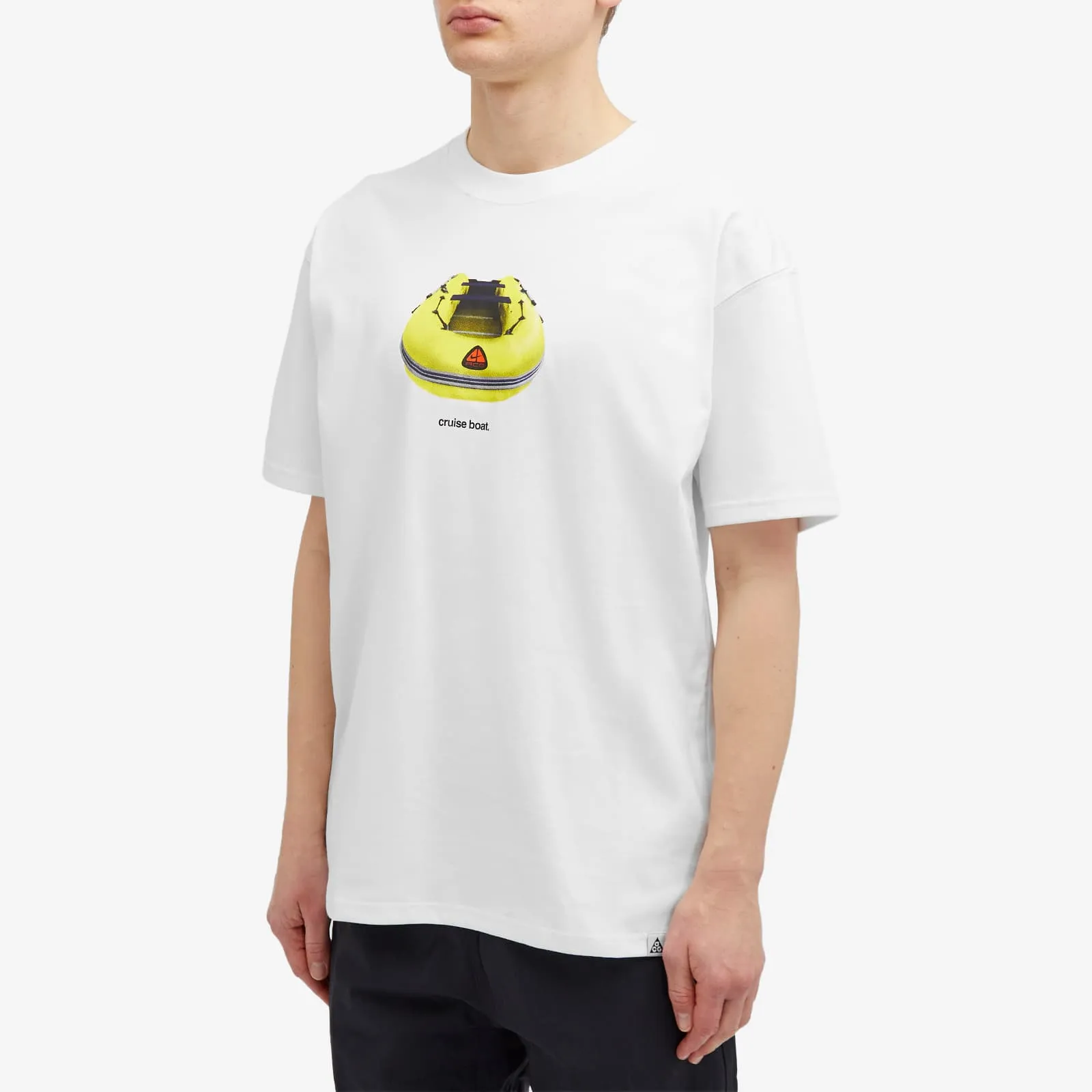 Nike Acg Cruise Boat T-Shirt in Summit White