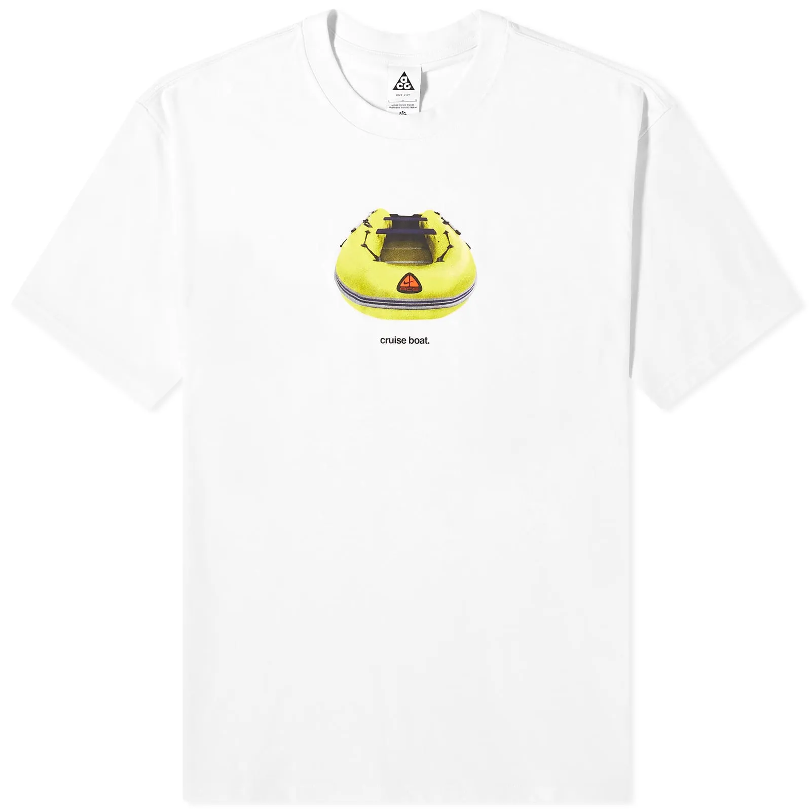 Nike Acg Cruise Boat T-Shirt in Summit White