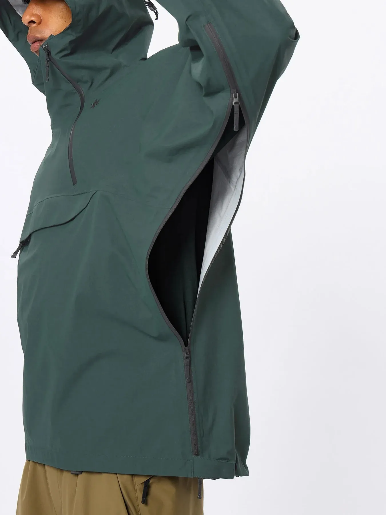 PERTEX SHIELDAIR Mountaineering Pullover . Deep Cypress