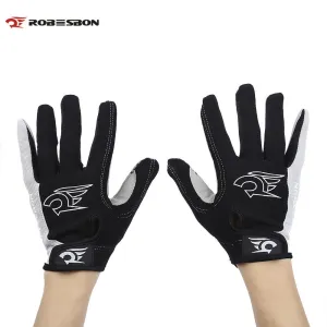 Robesbon Paired Unisex Sport Motocross Cycling Full Finger Gloves