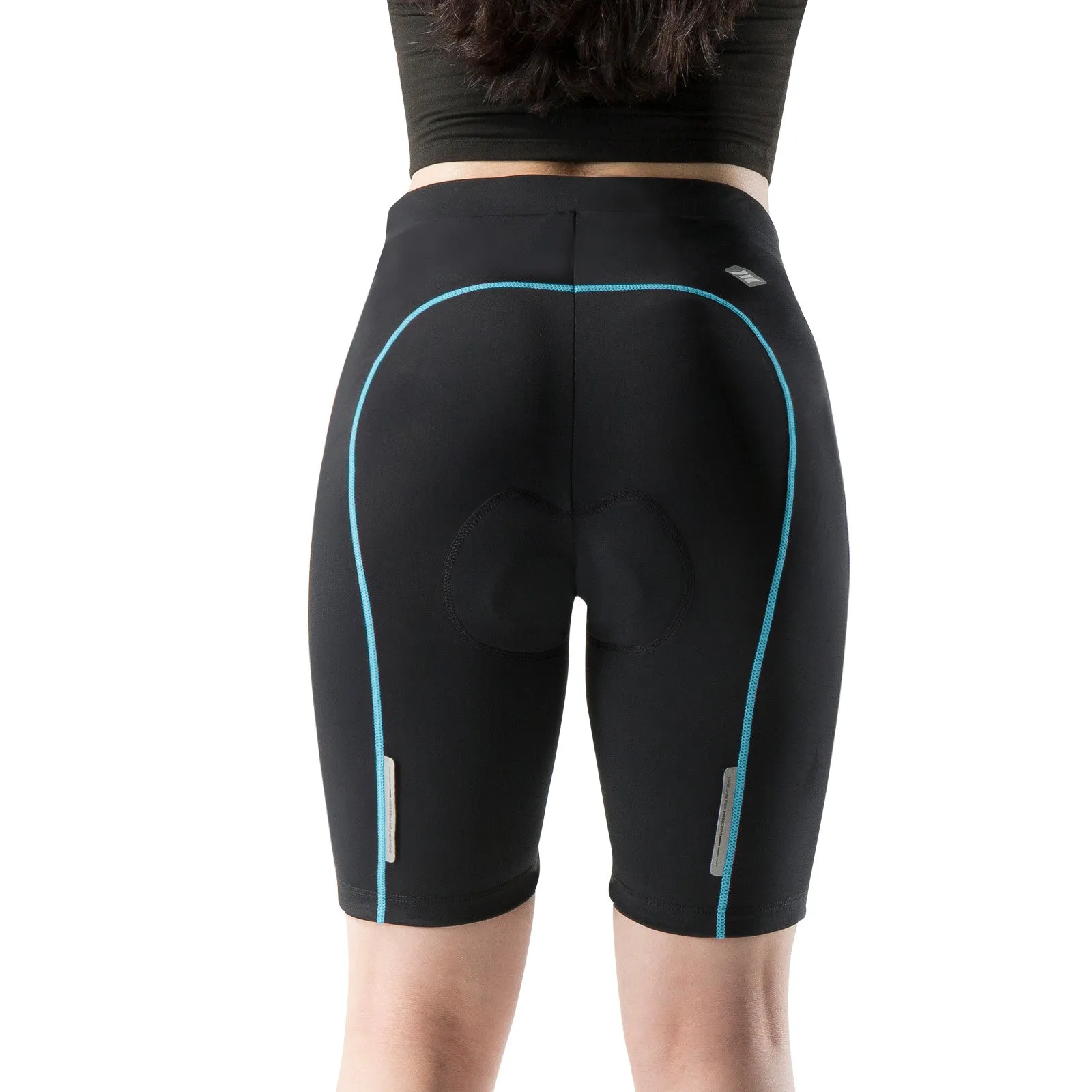 Santic Martha Blue Women Padded Cycling Shorts