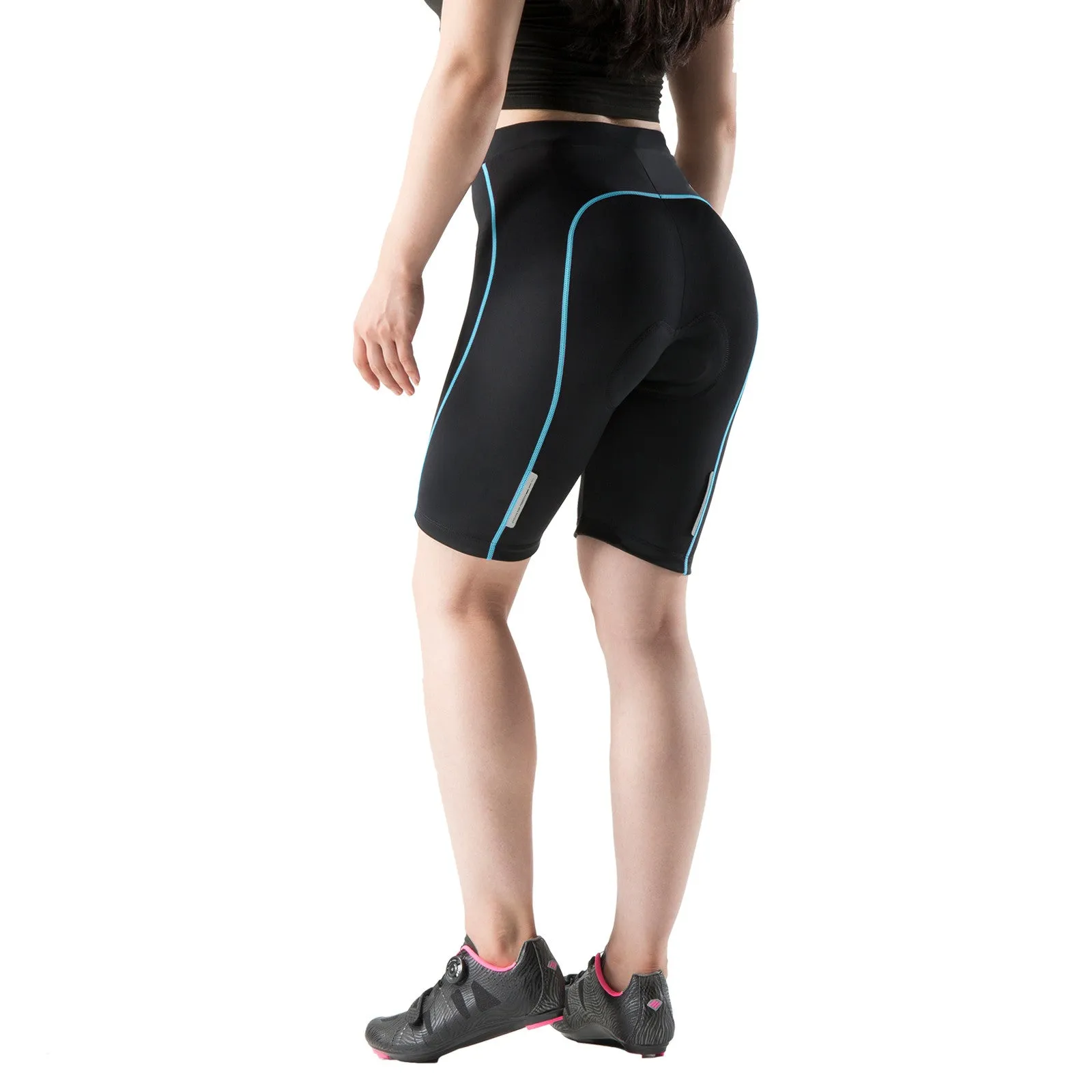 Santic Martha Blue Women Padded Cycling Shorts