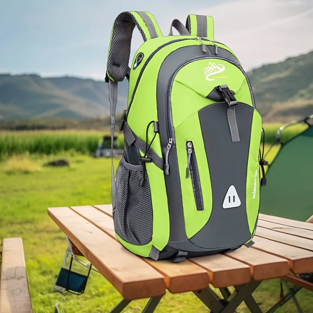 Versatile Mountaineering Backpack - Spacious Multi-Functional Design with Convenient Side Pocket and Stylish Casual Knapsack - Ideal for Men and Womens Outdoor Activities, Fitness, Camping, and Fishing Trips