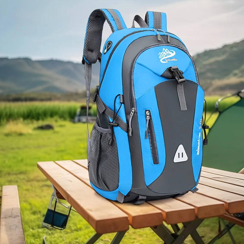 Versatile Mountaineering Backpack - Spacious Multi-Functional Design with Convenient Side Pocket and Stylish Casual Knapsack - Ideal for Men and Womens Outdoor Activities, Fitness, Camping, and Fishing Trips