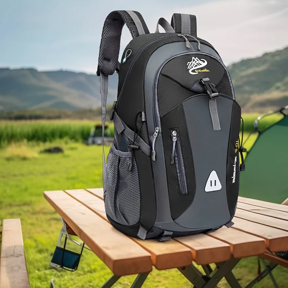 Versatile Mountaineering Backpack - Spacious Multi-Functional Design with Convenient Side Pocket and Stylish Casual Knapsack - Ideal for Men and Womens Outdoor Activities, Fitness, Camping, and Fishing Trips