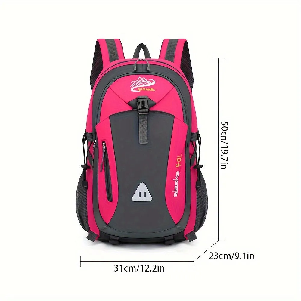 Versatile Mountaineering Backpack - Spacious Multi-Functional Design with Convenient Side Pocket and Stylish Casual Knapsack - Ideal for Men and Womens Outdoor Activities, Fitness, Camping, and Fishing Trips