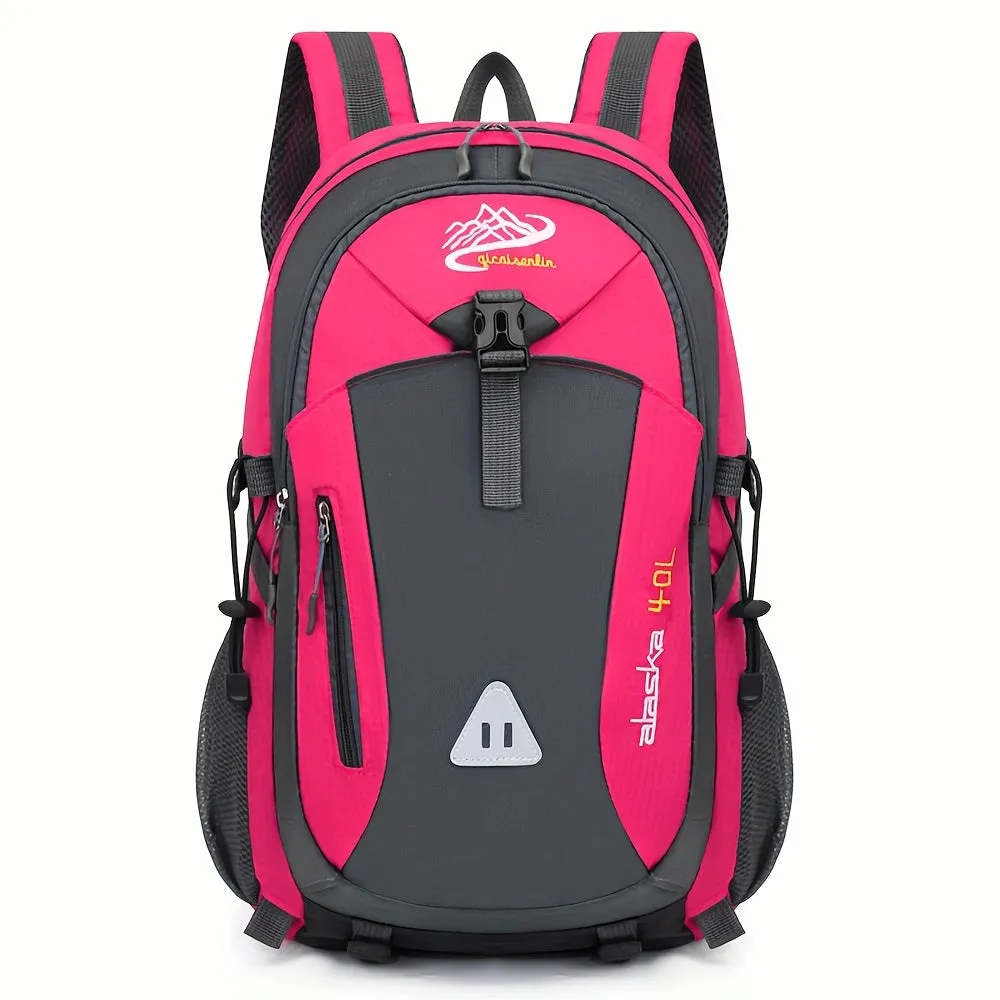 Versatile Mountaineering Backpack - Spacious Multi-Functional Design with Convenient Side Pocket and Stylish Casual Knapsack - Ideal for Men and Womens Outdoor Activities, Fitness, Camping, and Fishing Trips