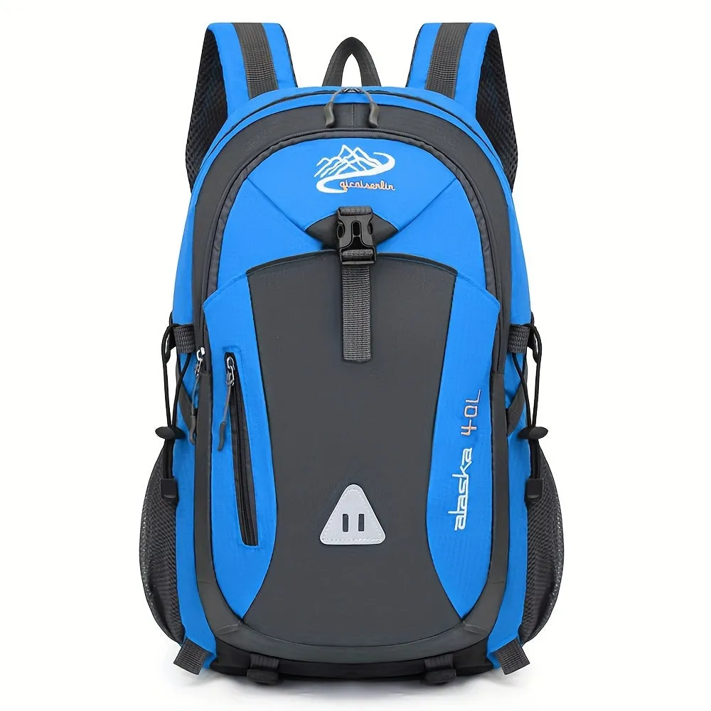 Versatile Mountaineering Backpack - Spacious Multi-Functional Design with Convenient Side Pocket and Stylish Casual Knapsack - Ideal for Men and Womens Outdoor Activities, Fitness, Camping, and Fishing Trips