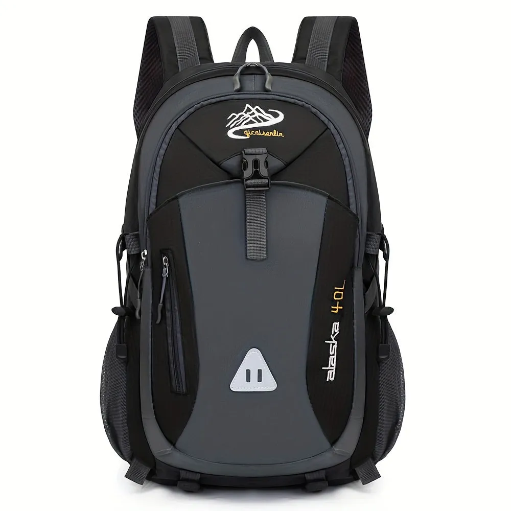 Versatile Mountaineering Backpack - Spacious Multi-Functional Design with Convenient Side Pocket and Stylish Casual Knapsack - Ideal for Men and Womens Outdoor Activities, Fitness, Camping, and Fishing Trips