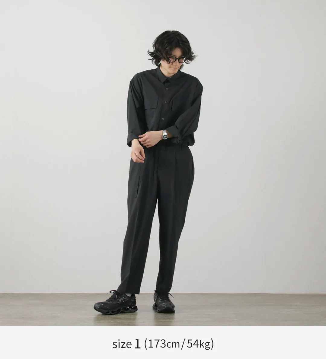 WHITE MOUNTAINEERING / 1 Tuck Belted Pants